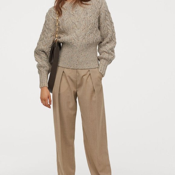 H&M Cable-knit Wool-blend sweater - Picture 8 of 11